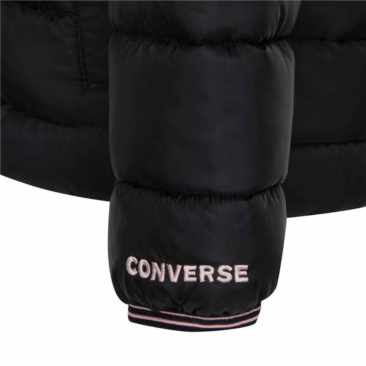 Детско яке Converse Solid Mdwt Puffer Черен
